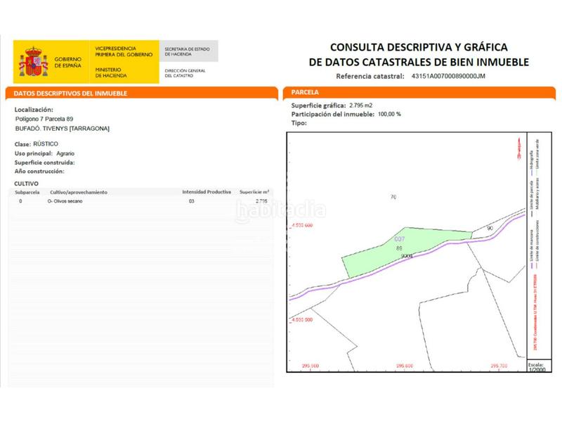 Foto 0bffb3b9-8e80-49b3-904d-1f76503bd88f. Landgut in 8 57 in Tivenys