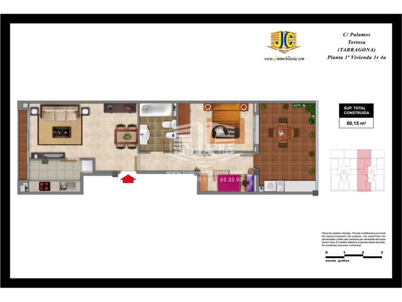 Foto 61e097c5-e708-4d53-824a-3b0953e5261c. Piso  con parquing en venta en sant llàtzer en Tortosa