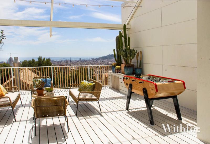 Foto ea802083-04e9-440d-9751-dfe635120d3d. Miete haus mit heizung parking pool in Can Baró Barcelona