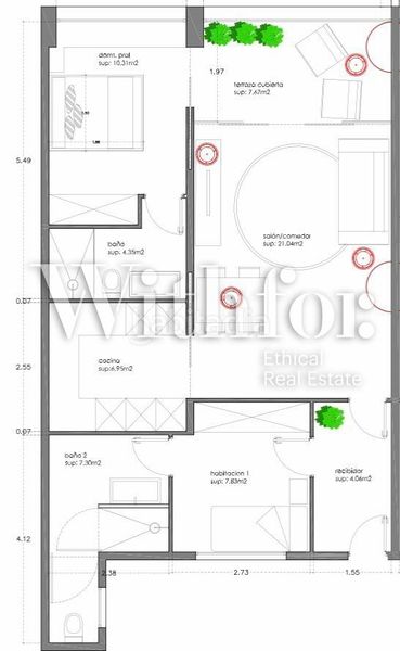 Foto f8c77eb3-fbd1-4e8e-b542-aa8761b9ab43. Àtic amb calefacció a Sant Gervasi - Galvany Barcelona