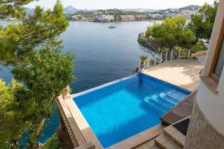 Miete Haus in Santa Ponça. Villa en primera línea de mar en santa ponça