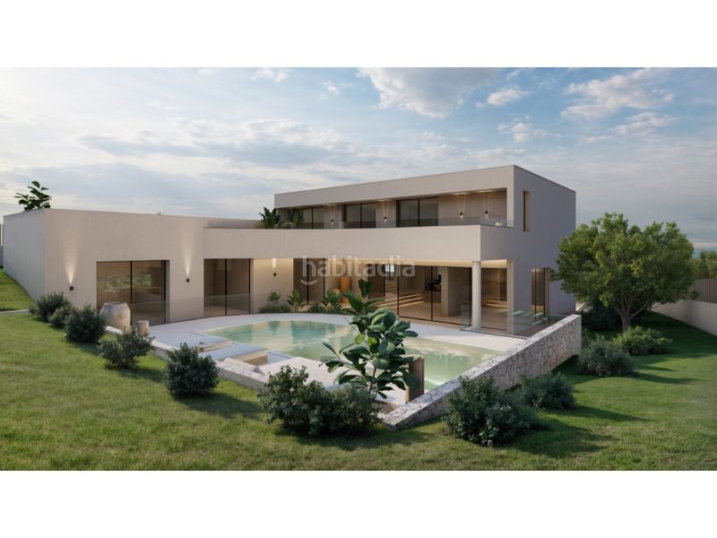 Foto 618f3d92-1508-4c86-8dec-68913bb80530. Terreno residencial parcela edificable con proyecto aprobado para una villa de lujo y vistas al mar en Calvià