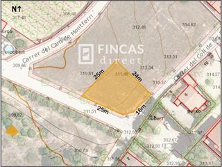 Residential Plot  Coll de les eres. Parcela edificable en el límite del pueblo de rodonyà