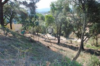 Terrain résidentiel à Sant Cebrià de Vallalta. Porción de terreno edificable con vistas al mar en venta en sant