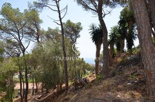 Terrain résidentiel à Premià de Dalt. Terreno en venta en premià de dalt con vistas al mar