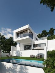 Terreny residencial a Sant Fost de Campsentelles. Terreno en venta con proyecto incluido