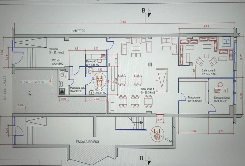 Foto 8ac96c63-cc6d-4b4e-9d2c-02e55b78e4b3. Location local commercial dans El Coll Sant Cugat del Vallès