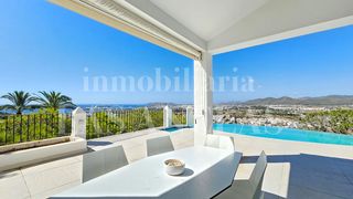 Haus in Jesús. Villa con 6 dormitorios y estupendas vistas hasta al mar  dalt v