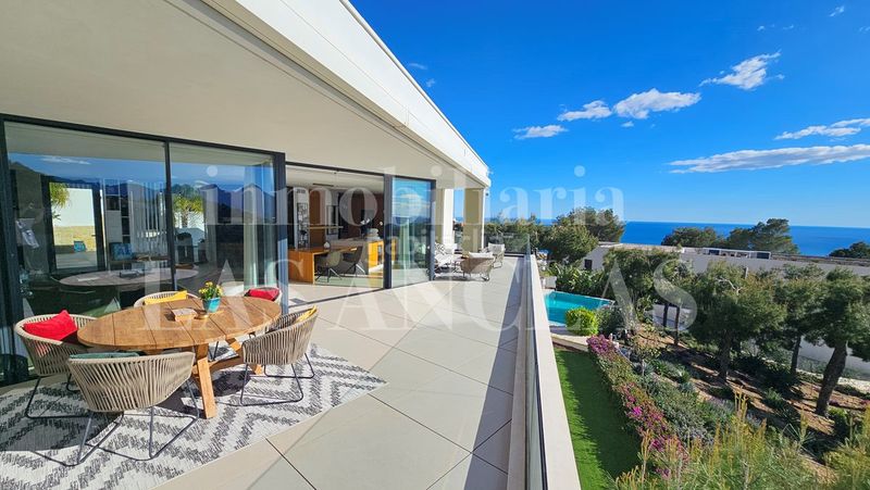 Foto cf85e5fc-b025-487d-8f2e-fa02be21c7a8. Haus mit heizung parking in Altea hills Altea