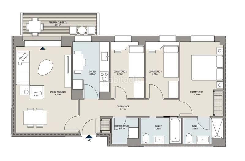 Foto bb79f37b-e97c-47c1-a728-d4c99842b1eb. Location appartement avec chauffage piscine dans Les Roquetes Sant Pere de Ribes