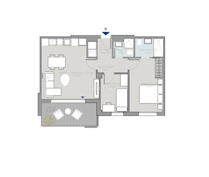 Foto ad3461e6-353d-4b35-8f05-812e3faebd97. Alquiler piso en Masia Nova-Solicrup Vilanova i la Geltrú