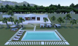 Finca rústica en Sant Josep. Terreno con estructura y licencia vigente en sant josep  ibiza