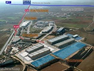 Terreny residencial a Avinyonet del Penedès. Fantástico terreno industrial en la carrerada 16.000m2