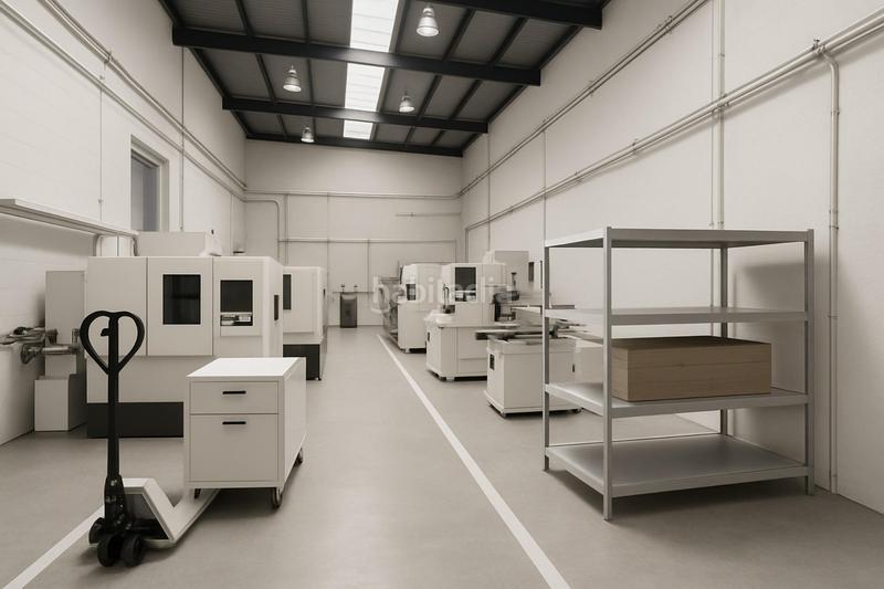 Foto c4a8bba3-6665-442a-9c4c-e2df7cabebb0. Fabrikhalle in Vallirana