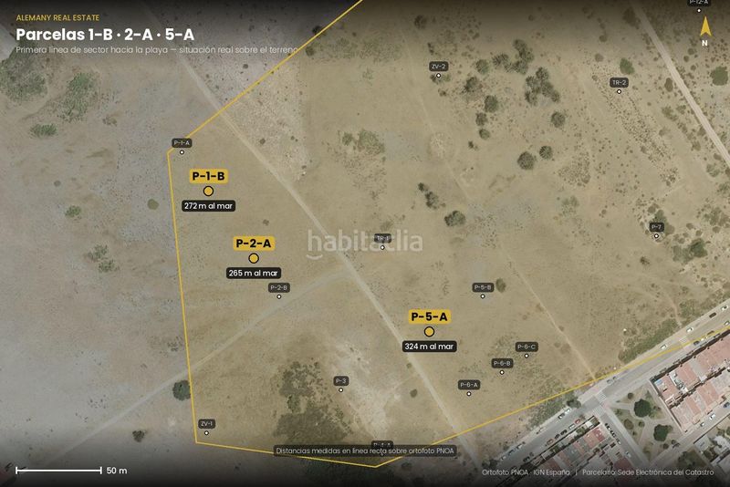 Foto 171812da-72da-4c3f-bbc2-b0909a9c5fdf. Terreno residencial parcela reparcelada en primera linea de mar almeria en Cabo de Gata