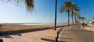 Lloguer Àtic a Can Pastilla. Acogedor atico con terraza junto a la playa