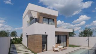 Chalet à El Pinar de Campoverde. Villa independiente con piscina en campo golf lo romero