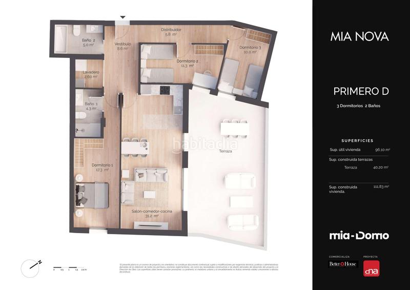 Foto bb251cd7-b53a-467f-b4bb-0fb9d409f892. Appartement 112m<sup>2</sup> avec chauffage parking piscine dans Nord Vilanova i la Geltrú