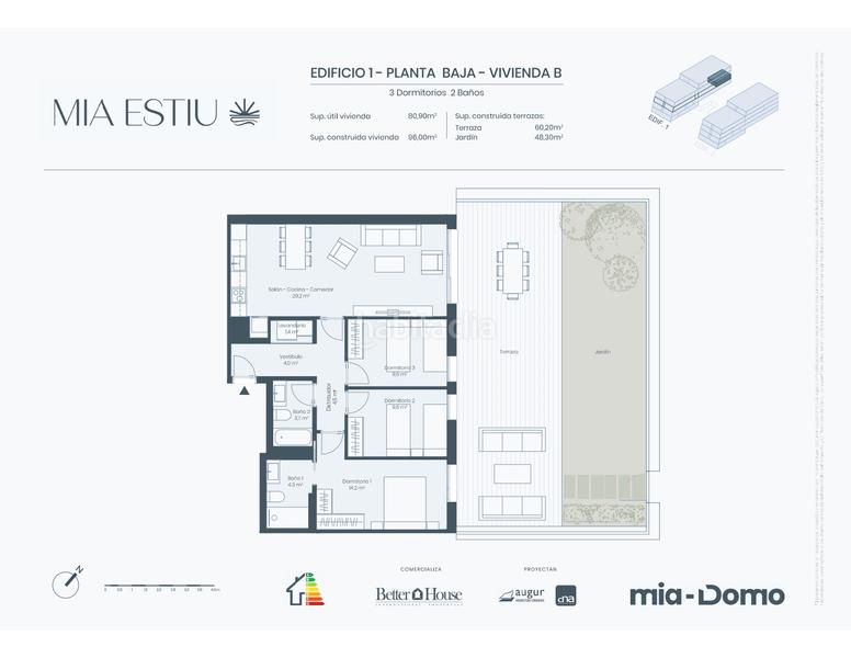 Foto 8f9ad363-4475-4eb0-afbc-e150c8f55ba4. Piso 96m<sup>2</sup> en via augusta 119 en Vandellòs i l´Hospitalet de l´Infant