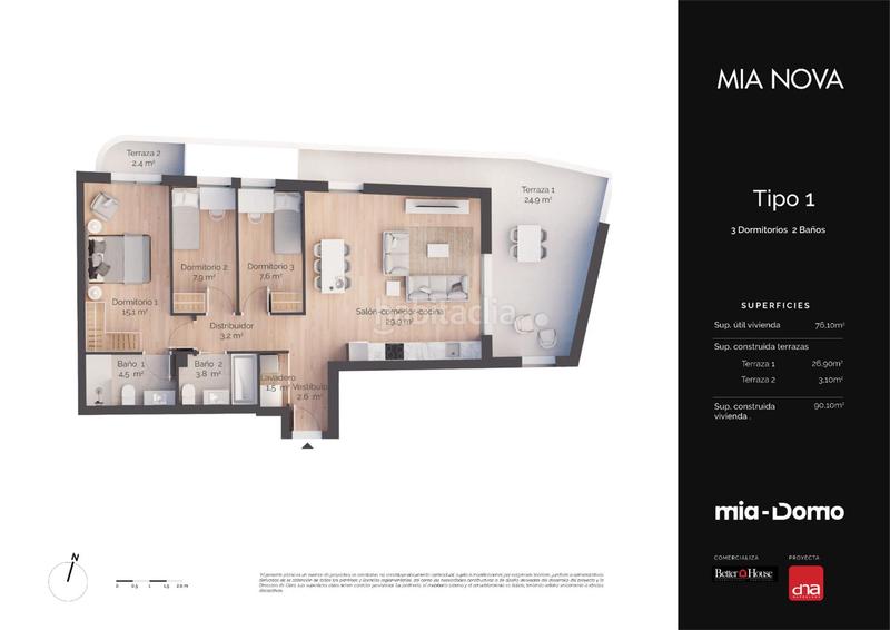 Foto 6b966577-18c7-4d9d-bbdf-0a89672d7185. Piso 90m<sup>2</sup> en Nord Vilanova i la Geltrú