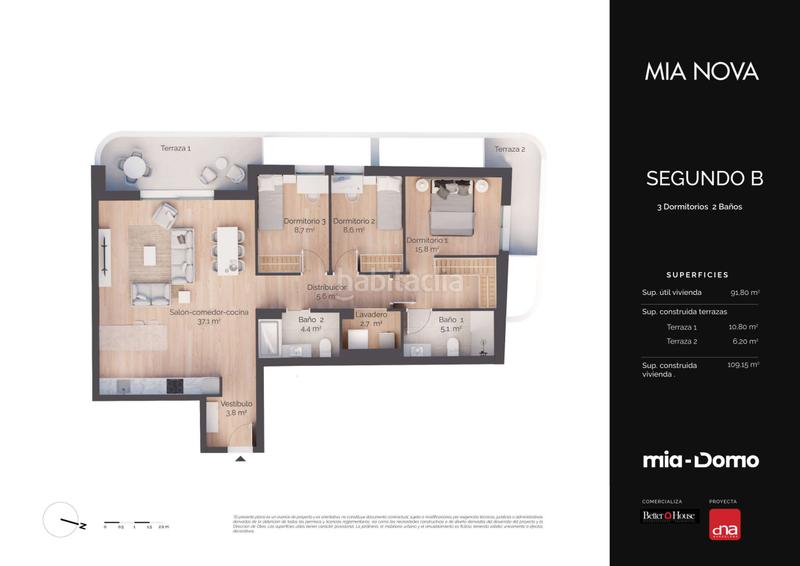 Foto 82f8e8b1-0026-43bd-9b9b-94cd390c1857. Piso 109m<sup>2</sup> en Nord Vilanova i la Geltrú