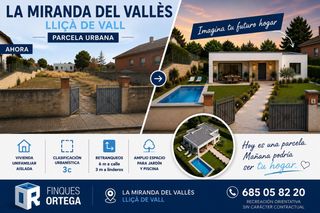 Residential Plot in Lliçà de Vall. 2026017 hoy es una parcela en la miranda del valles de lliça de