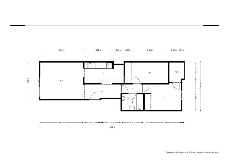 Foto df12824e-1963-474f-b24e-3e145dc3228f. Pis amb calefacció aparcament a Creu de Barberà Sabadell