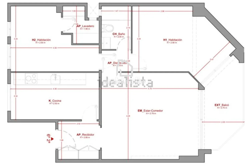 Foto db1b1c59-bedd-44cb-b347-e2dc0c50ba71. Piso  reformado con terraza en sarriàsant gervasi en Barcelona