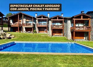 Maison à Guils de Cerdanya. Espectacular chalet adosado con jardín, piscina, parking y trast