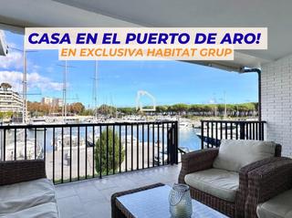 Casa adossada a Port d´Aro. Casa en venta en exclusiva en el puerto de aro con amarre!