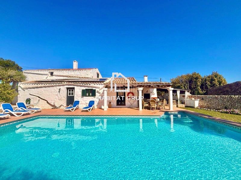 Foto 5a4c98e8-034a-4821-834b-3bc7aced50de. Casa amb calefacció piscina a Sant Climent-Es Canutells Maó / Mahón