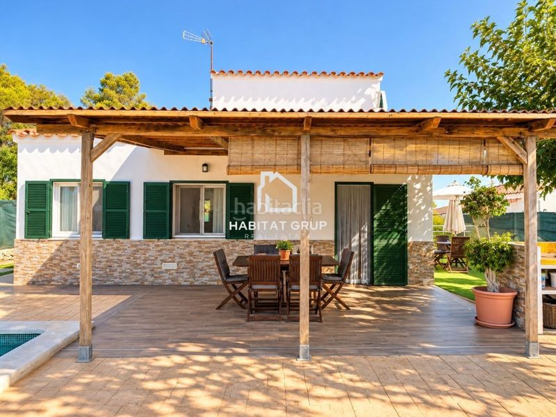 Foto d7650d52-e43e-43ce-854c-5f3999f6df6e. Casa amb calefacció piscina a Cala en Porter Alaior