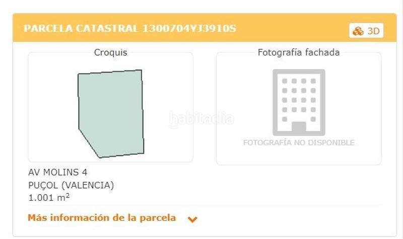 Foto 271e8d1b-53e2-4eeb-94b3-19c24397a447. Industrial plot in molins 4 in Puçol ciudad Puçol