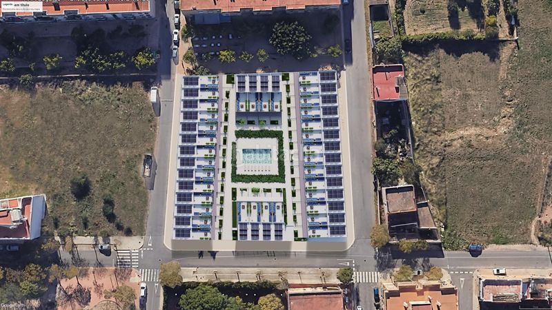 Foto 6bde3f23-1daf-40e6-a555-f16ad045727c. Casa adossada amb aparcament piscina a Massamagrell