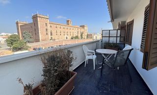 Lloguer Àtic a El Puig. Ático con espectacular terraza y vistas al monasterio en el puig