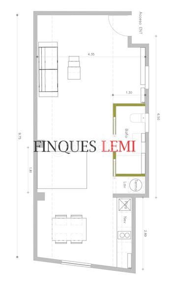 Foto 034b7296-6e0e-4fe9-bf0f-b507102d0fa0. Büro mit heizung in La Nova Esquerra de l´Eixample Barcelona