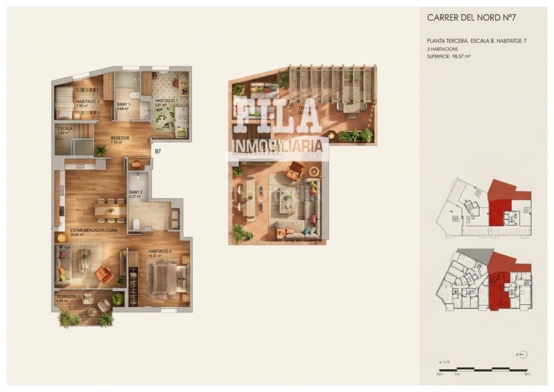 Foto 9269fde3-33db-417a-8483-9b7ee48f8d66. Dúplex amb calefacció a Centre Torredembarra