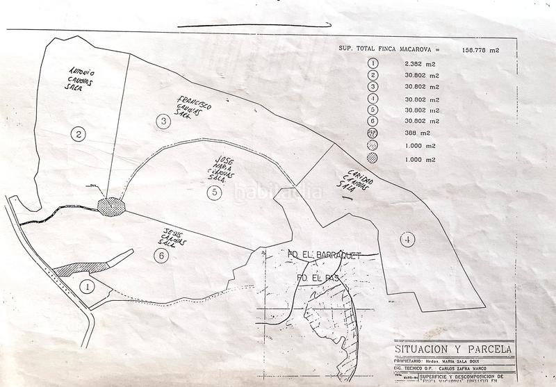 Foto ce6233d1-4422-4086-b5ac-2dfa0d4d30f0. Landgut in partida bortolons 15 in Relleu