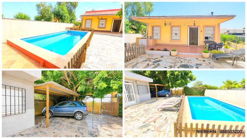 Foto a07ec65b-54e6-4797-8776-cc961e856359. Casa amb xemeneia piscina a Los Urrutias Cartagena