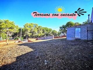 Terreny residencial a Calle xiprer, del 1. Con una construcción auxiliar, vallado y soleado.