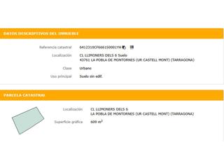 Terreno residencial en llimoner