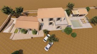 Terreny residencial a Cuevas del Almanzora Pueblo. Parcela en campos con proyecto bsico y licencia