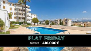 Àtic a Santa Ponça. Ático reformado con terraza, parking y piscina comunitaria en sa