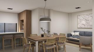 Rez-de-chaussée  Carrer de joan daurer. Obra nueva en coll den rabassa vivienda de diseño con gran terra