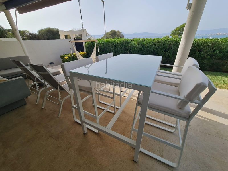 Foto 9eb31d1a-f60b-4de9-8492-e02edd3f1bec. Alquiler casa adosada alquiler temporal chalet en primera línea en Son Verí con vistas al mar en Llucmajor