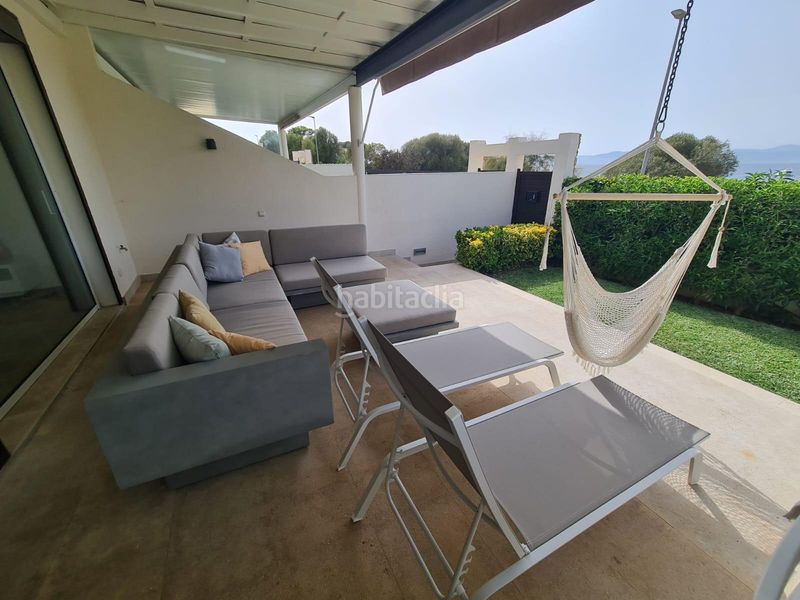 Foto a0219947-76a7-4761-91ab-eb5a0d9eb6ed. Alquiler casa adosada alquiler temporal chalet en primera línea en Son Verí con vistas al mar en Llucmajor
