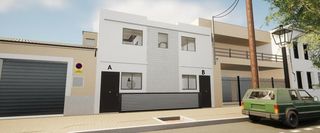 Casa adossada a Son Serra-Sa Vileta. En construcción  2 pareados con piscina, porche y jardín en la v