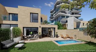 Maison jumelée à Barrio del Centro. Fantásticos adosados de obra nueva en la playa de villajoyosa
