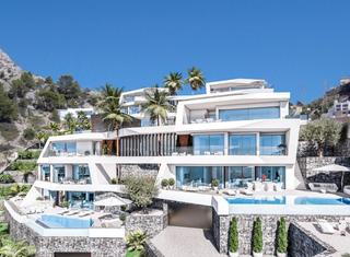 Chalet à Mascarat. Villa pareada de lujo a 400m de la playa en mascarat, altea