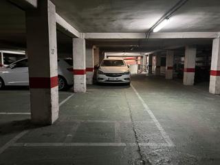 Autoparkplatz in Barbastro. Parking en sancho ramirez
